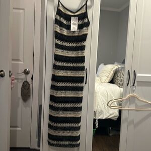 Crochet maxi dress - ZARA